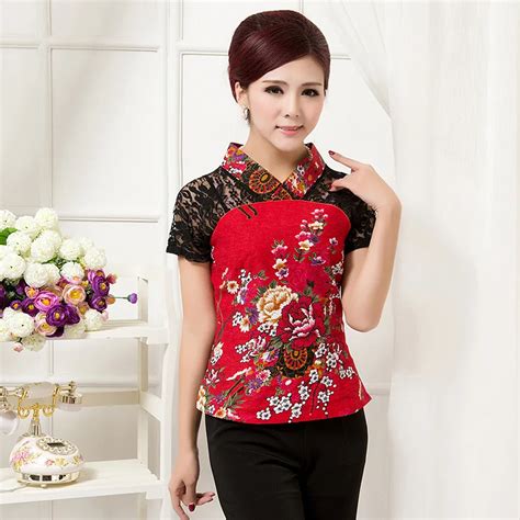 chinese style blouse